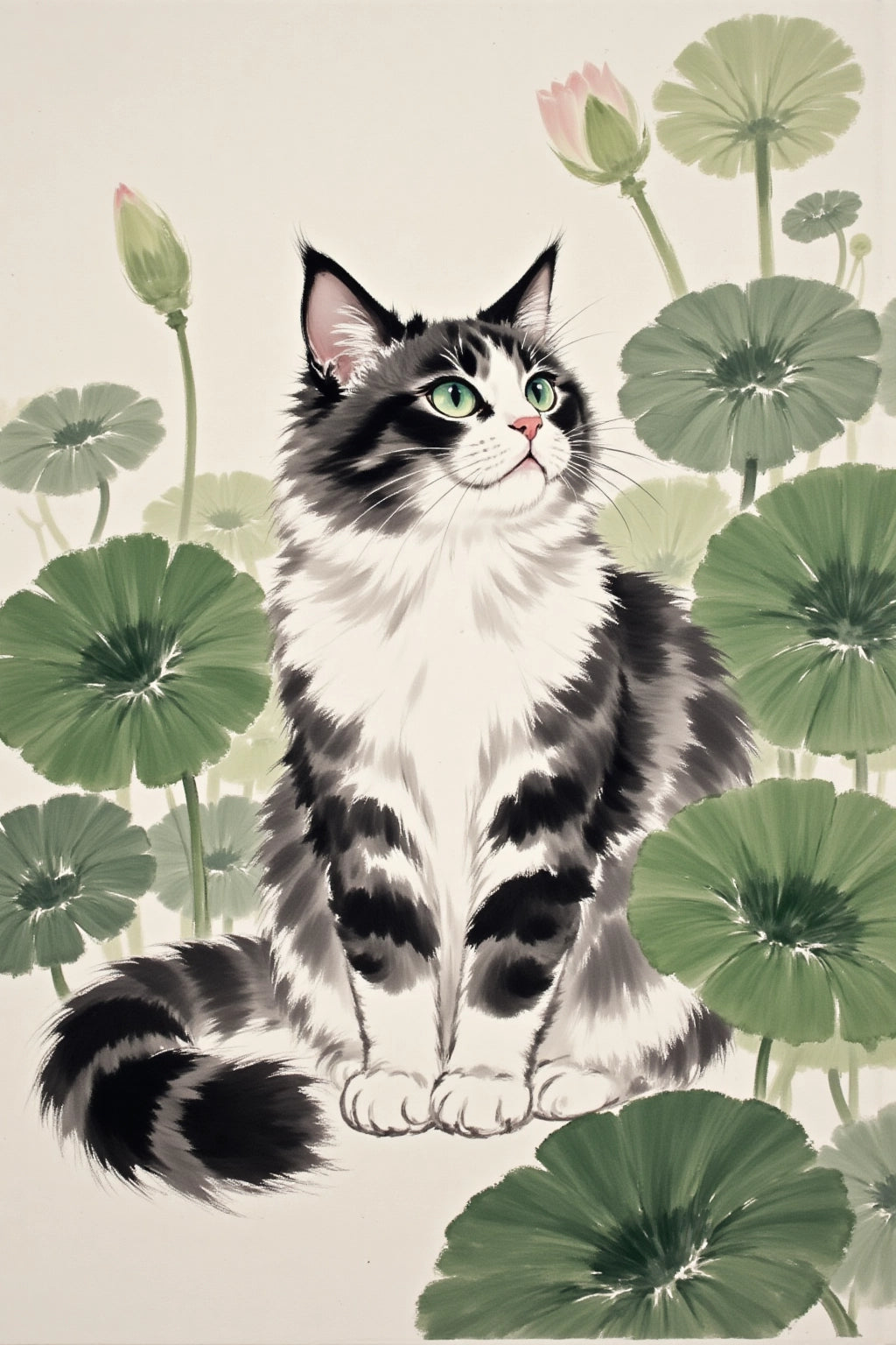 🌿A02 Serenity by the Lotus Pond