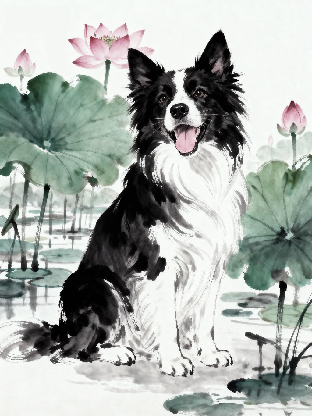 🌿A02 Serenity by the Lotus Pond